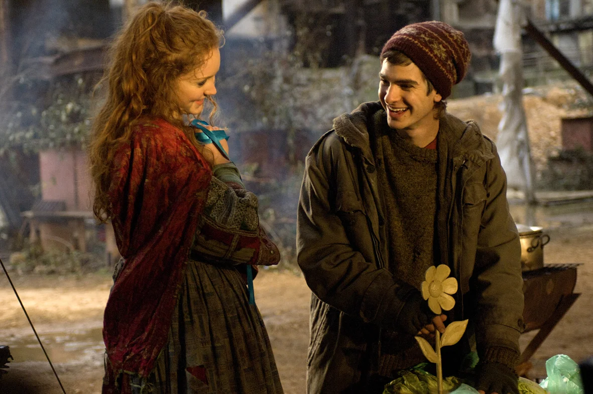 گارفیلد در فیلم The Imaginarium of Doctor Parnassus