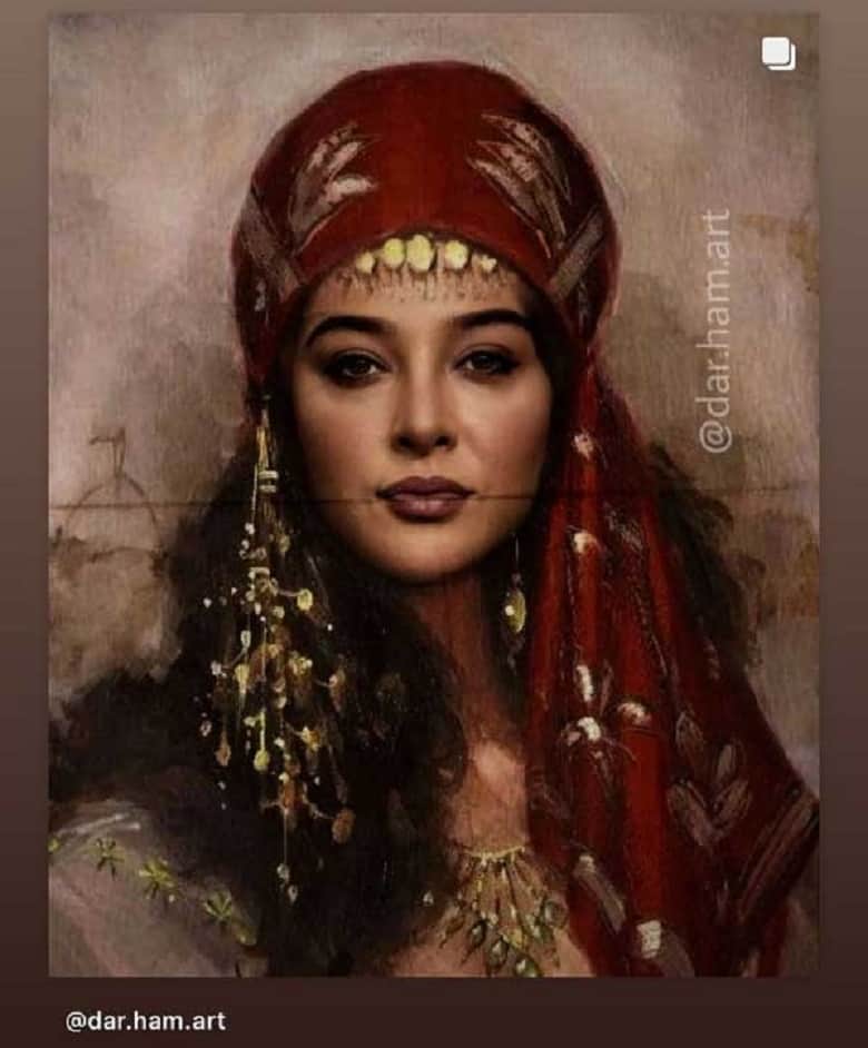 نقاشی عجیب از آناهیتا درگاهی همه را شوکه کرد