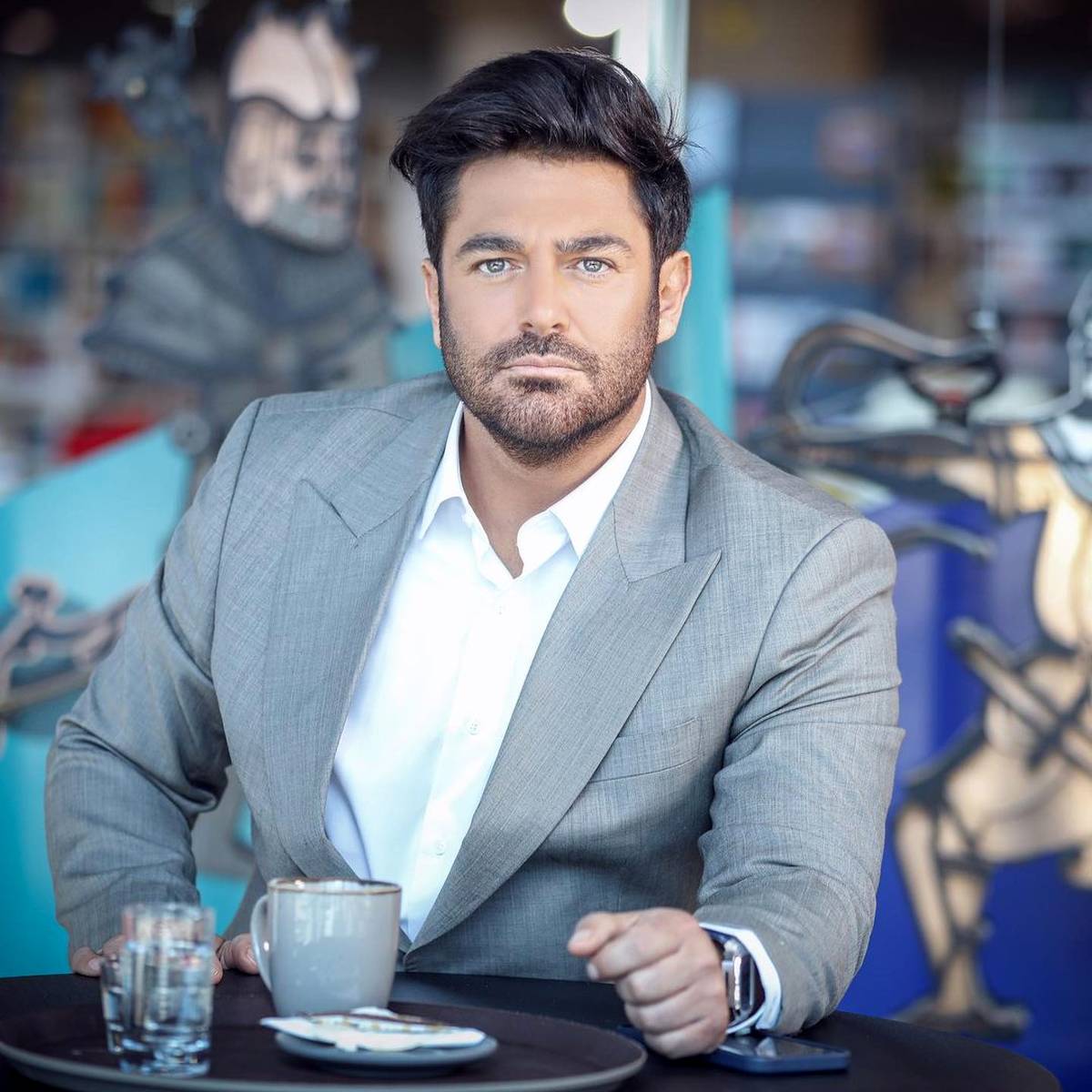 ببینید چهره گلزار بدون گریم چقدر پیر شده