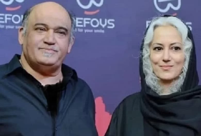 نادر سلیمانی و همسرش