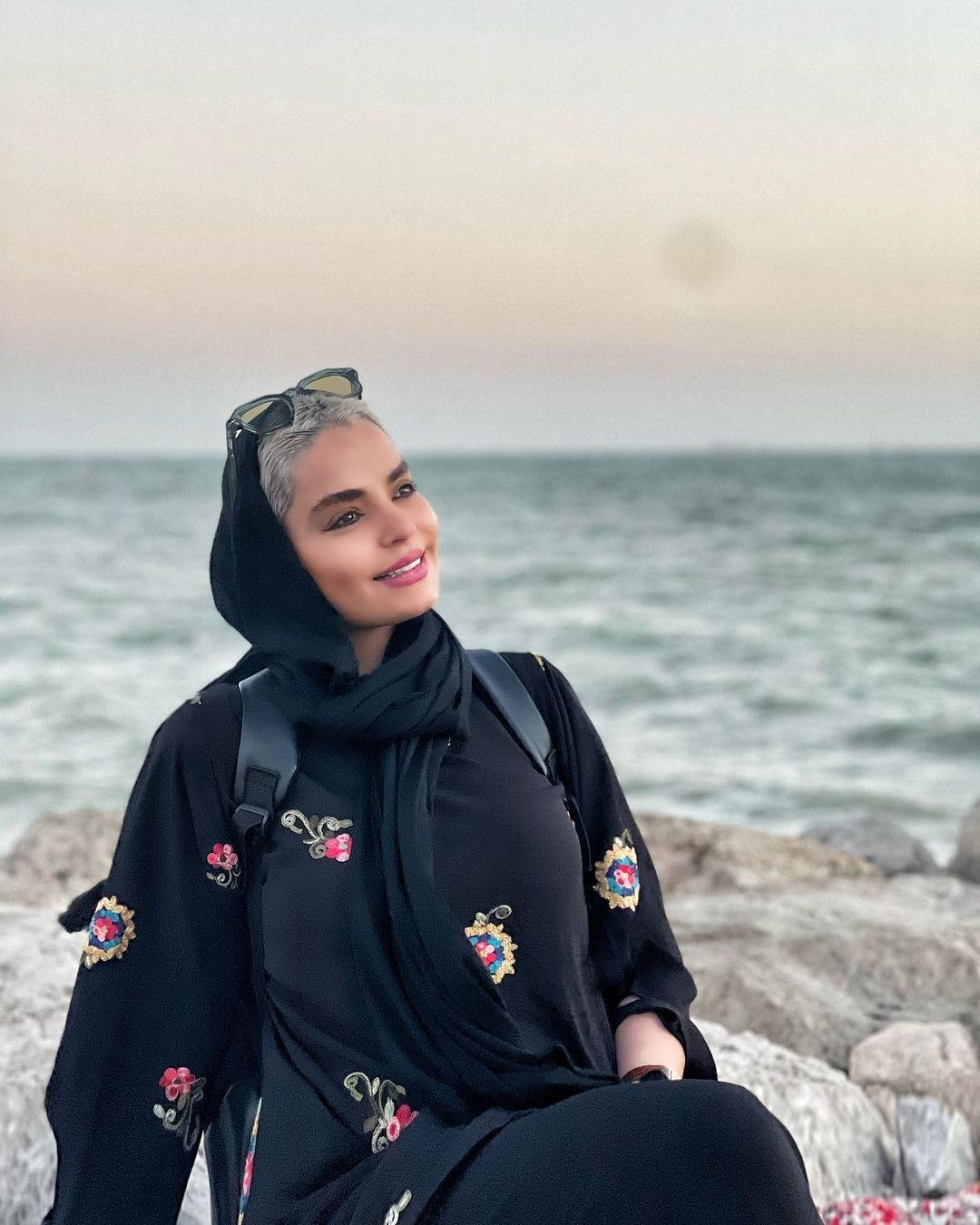 سپیده خداوردی با این تیپش در سواحل جنوب غوغا کرد