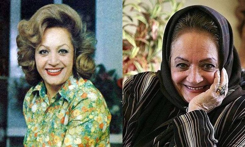 عکسی از بازیگر مشهور سینمای ایران در خانه سالمندان