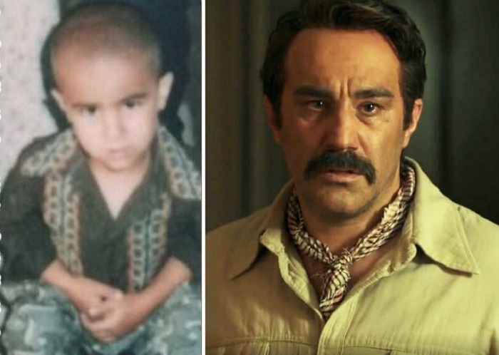 عکسی از دوران کودکی محسن تنابنده