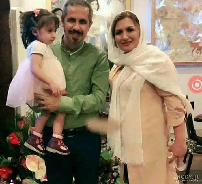 عکس لو رفته از همسر جواد رضویان