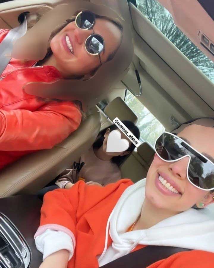 عکسی از گذشت و گذار مهناز افشار و خواهرشوهرش که جنجالی شد