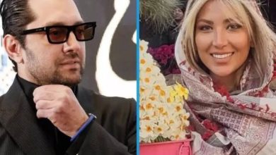 تیپ همسر بهرام رادان