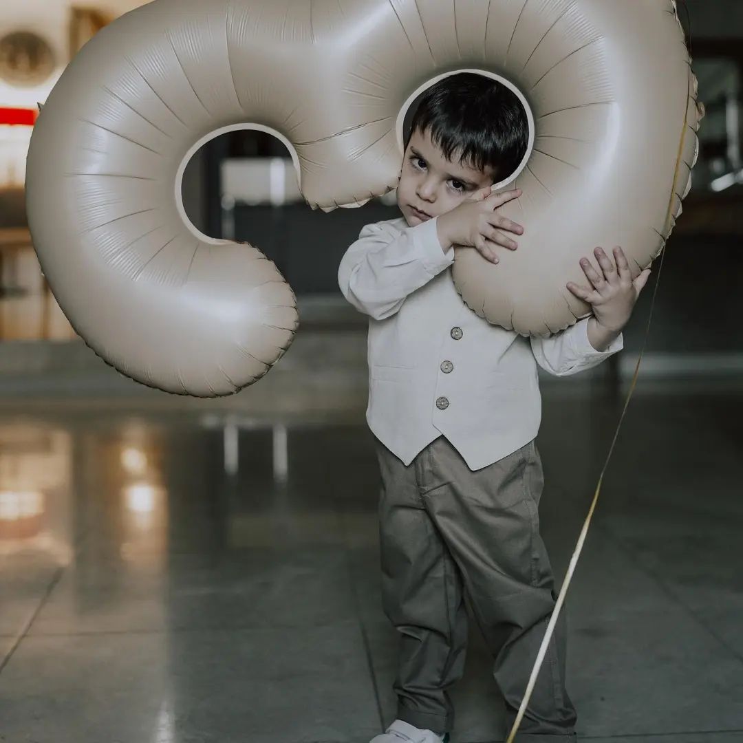 ببینید احمد مهرانفر چه تولد لاکچریی برای پسرش گرفته