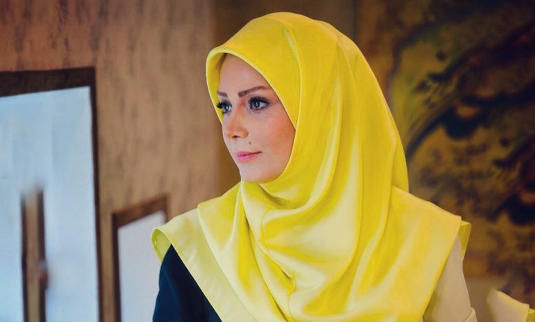 صبا راد با این کار چهره اش را به ترسناکترین حالت ممکن درآورد