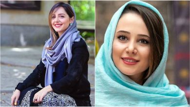 نازنین بیاتی و الناز حبیبی در ماشین