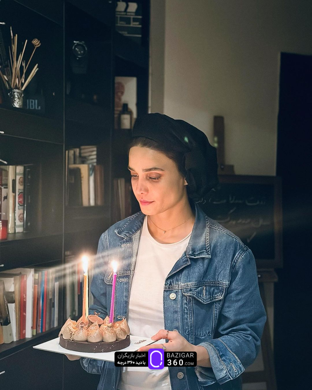 تینا آخوندتبار با انتشار عکسی از تولدش، سال جدید زندگی را به خود تبریک گفت