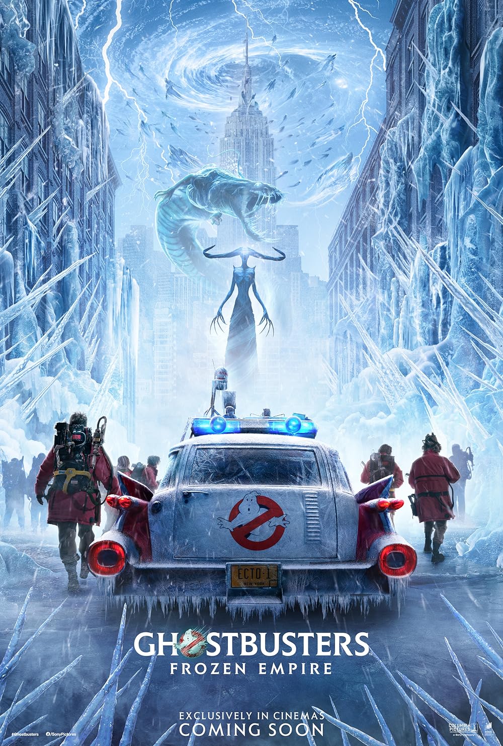 فیلم شکارچیان روح: امپراتوری یخ‌زده Ghostbusters: Frozen Empire