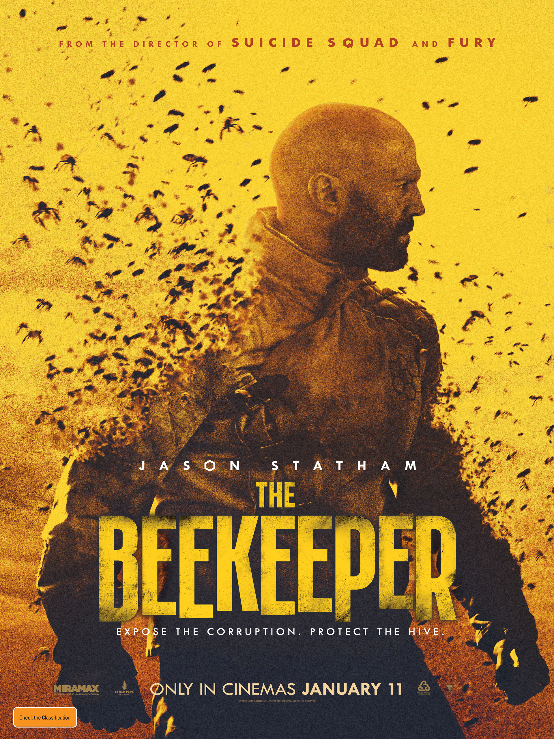 فیلم زنبوردار The Beekeeper از بهترین فیلم های اکشن ۲۰۲۴