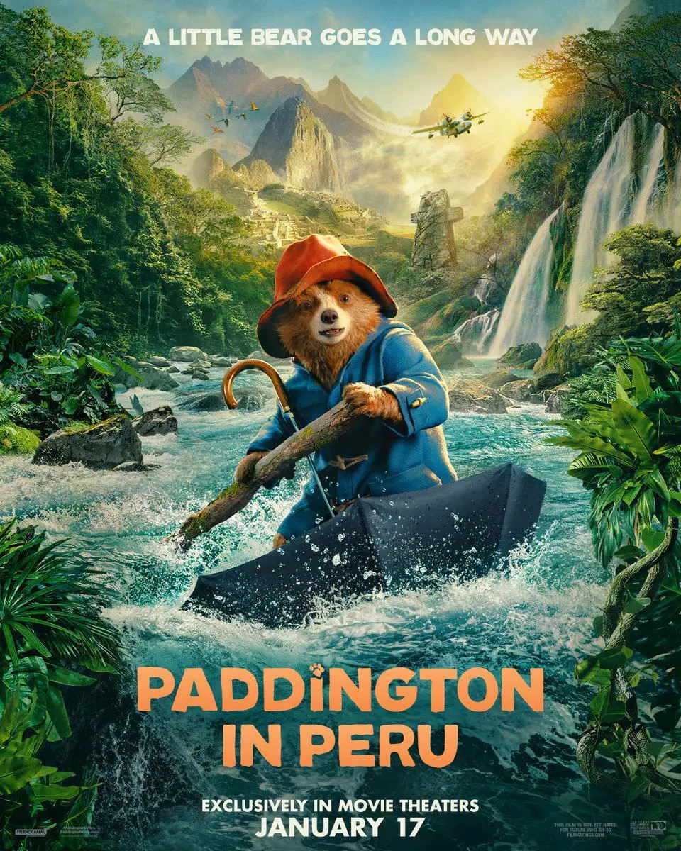 اولین پوستر فیلم Paddington 3
