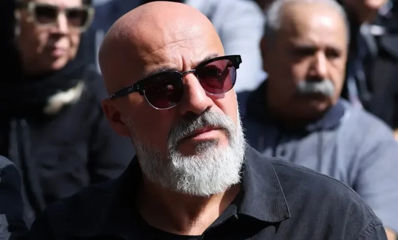بازیگران مرد مشهور در مراسم یادبود اکبر عبدی+عکس