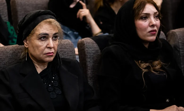 بازیگران زن مشهور در مراسم اکبر عبدی