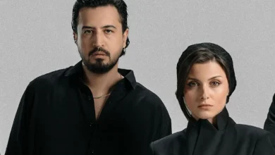 فاطکمه مسعودی فر و مهرداد صدیقیان در آغوش هم