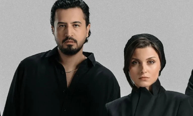 فاطکمه مسعودی فر و مهرداد صدیقیان در آغوش هم